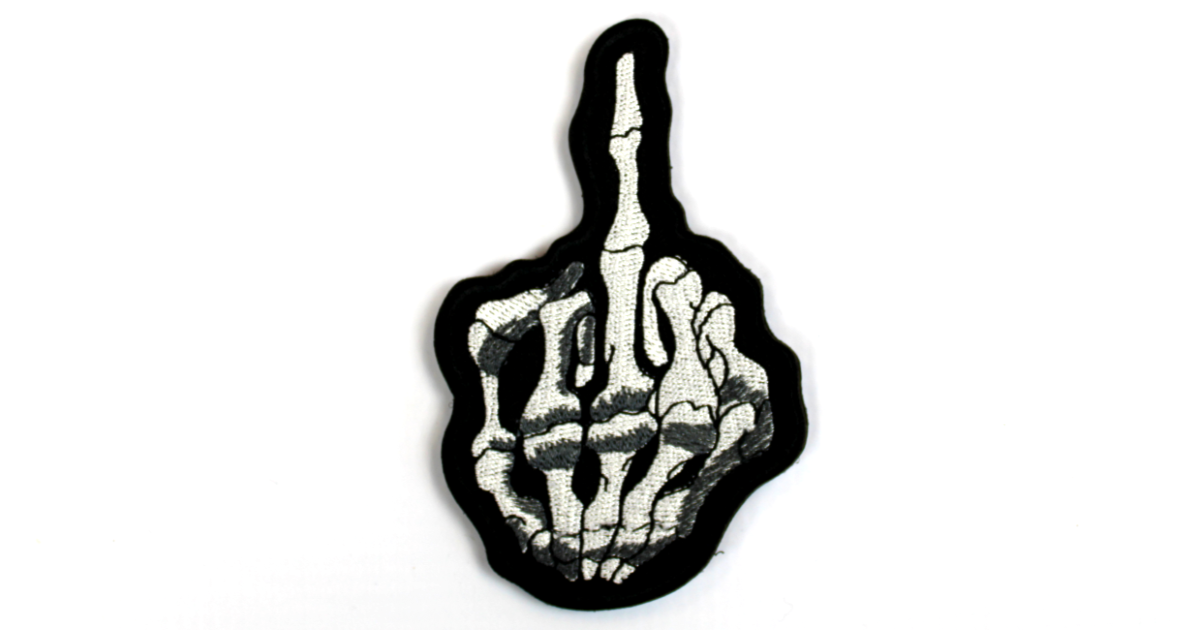 Skeleton Finger Patch image 0