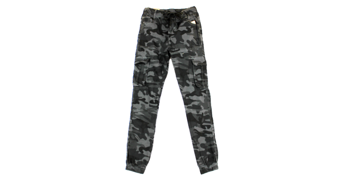 Navy & Black Cargo Trouser (Kids)