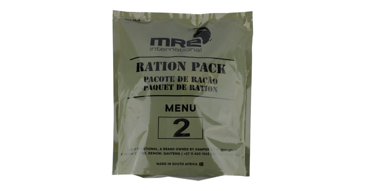 24-Hour Ration Pack Menu 2