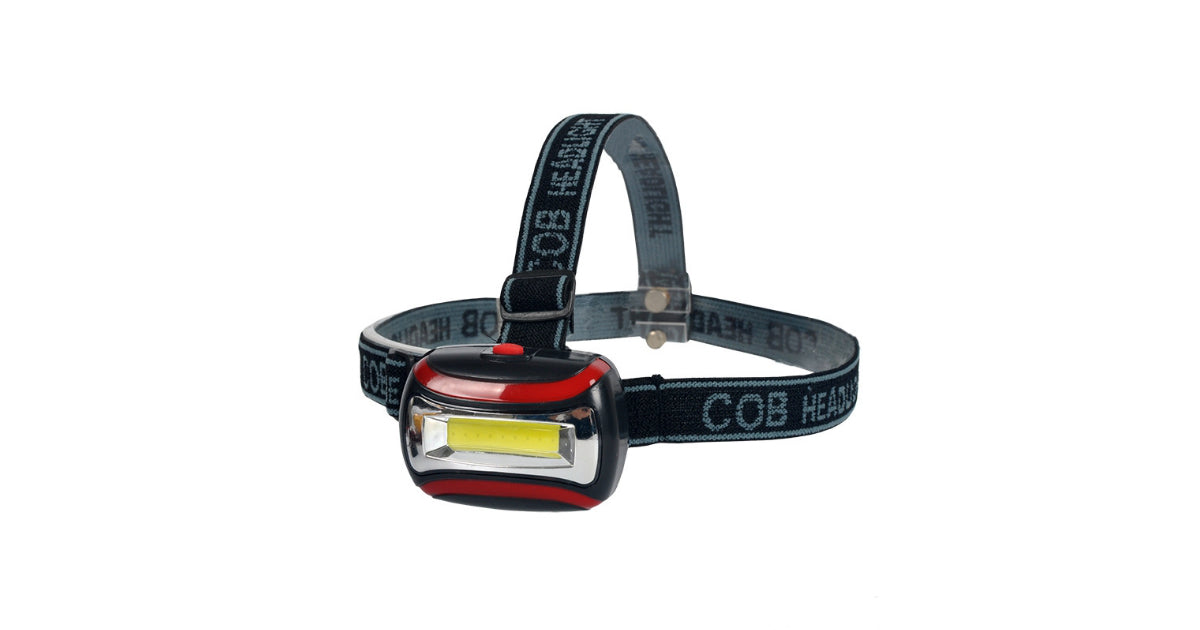 3w-cob-headlight-black-headband image 0