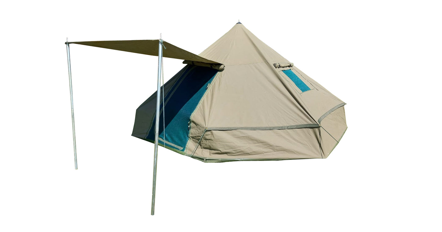 canvas-bell-tent-4m-x-4m-new image 0