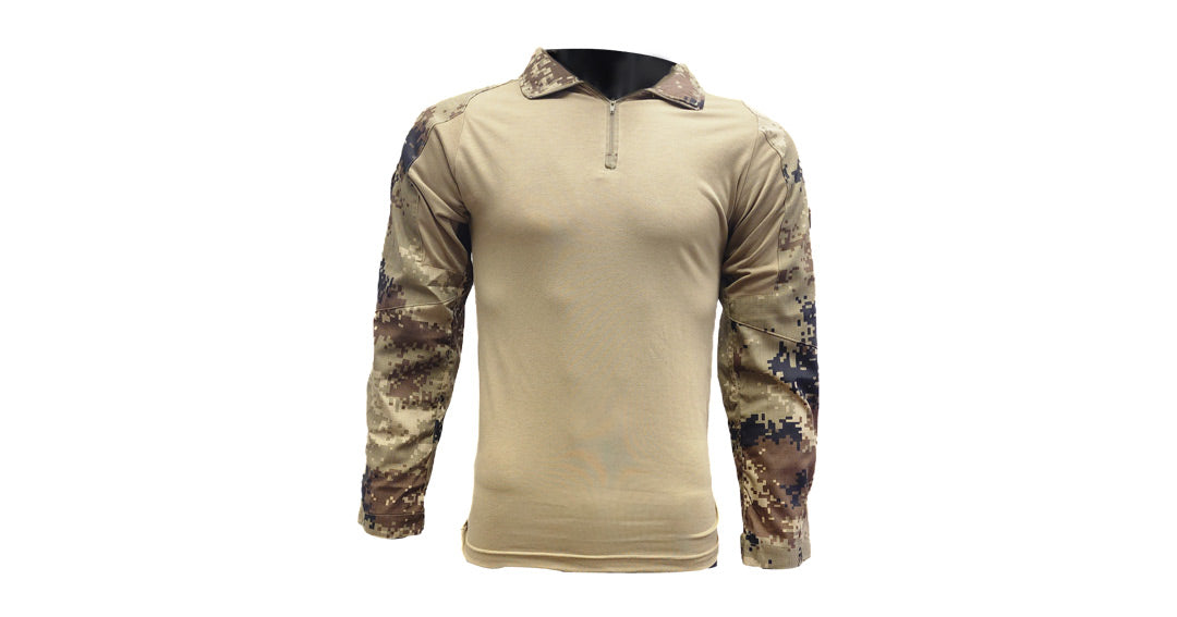 dark-digital-grey-camo-frog-shirt image 1