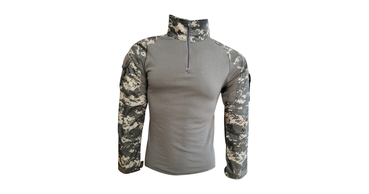 Digital Grey Camo “Frog Shirt” - NEW
