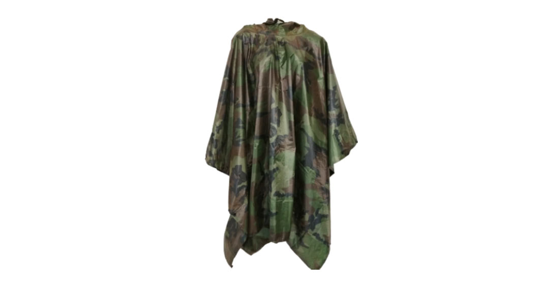 Heavyweight Poncho (Navy Blue)