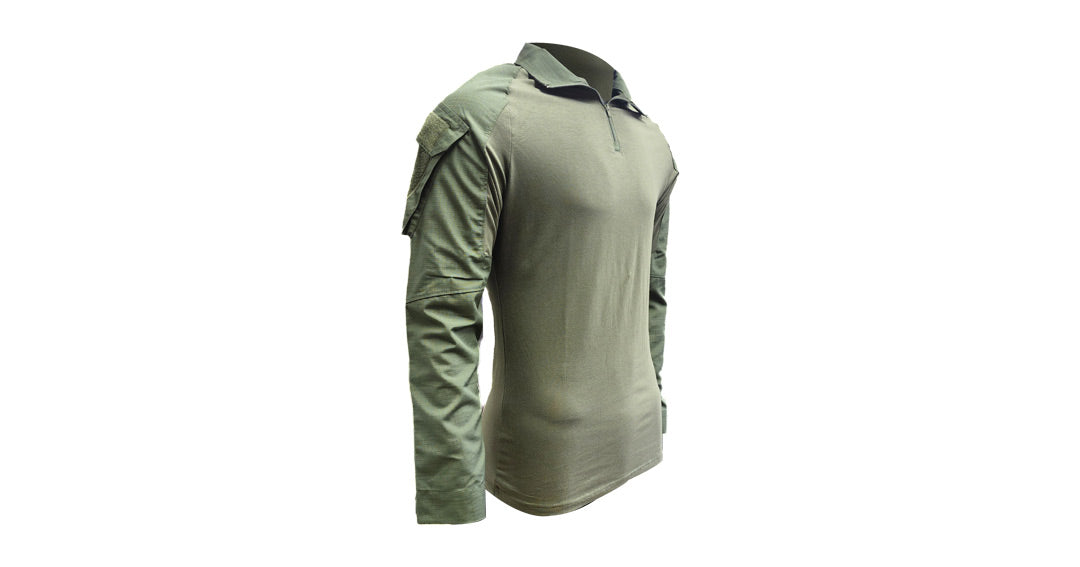 olive-frog-shirt image 1
