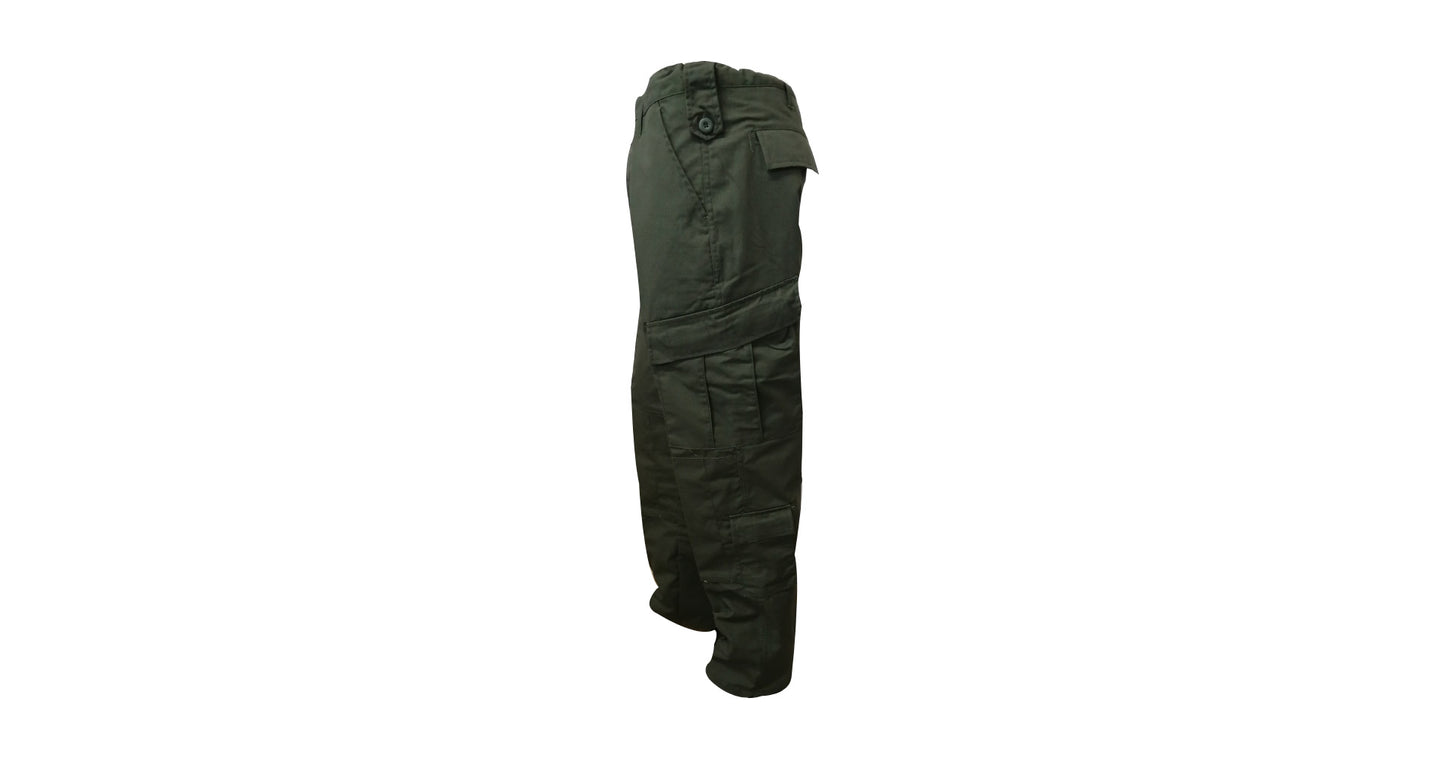 olive-green-combat-trouser image 2