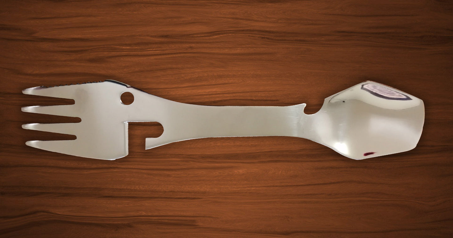 Stainless-Steel Spork