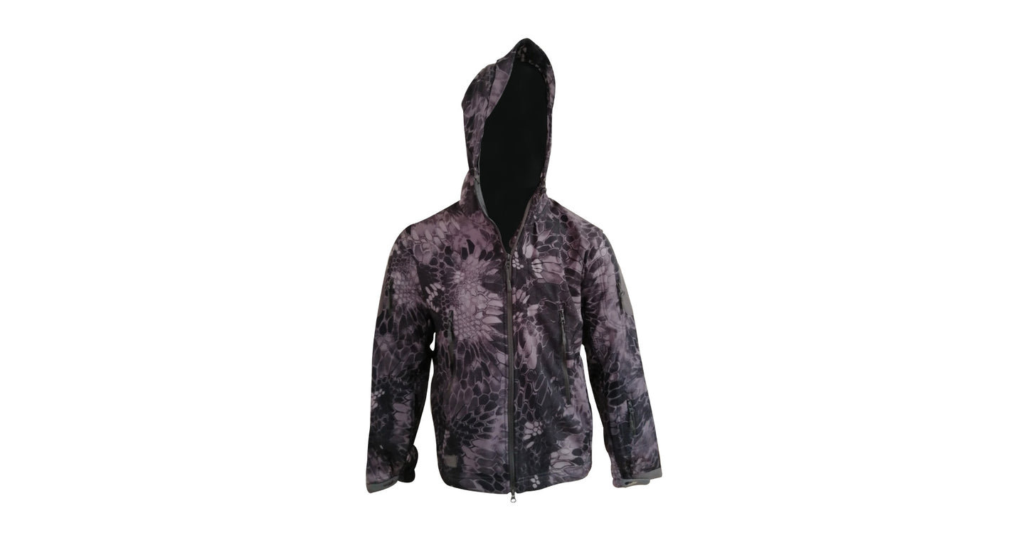 Taipan Camo Soft-Shell Jacket with Hood