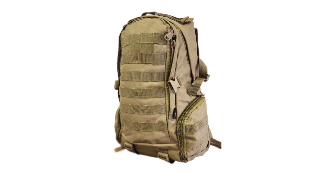 Wolfhound 4 Compartment Backpack (Black)