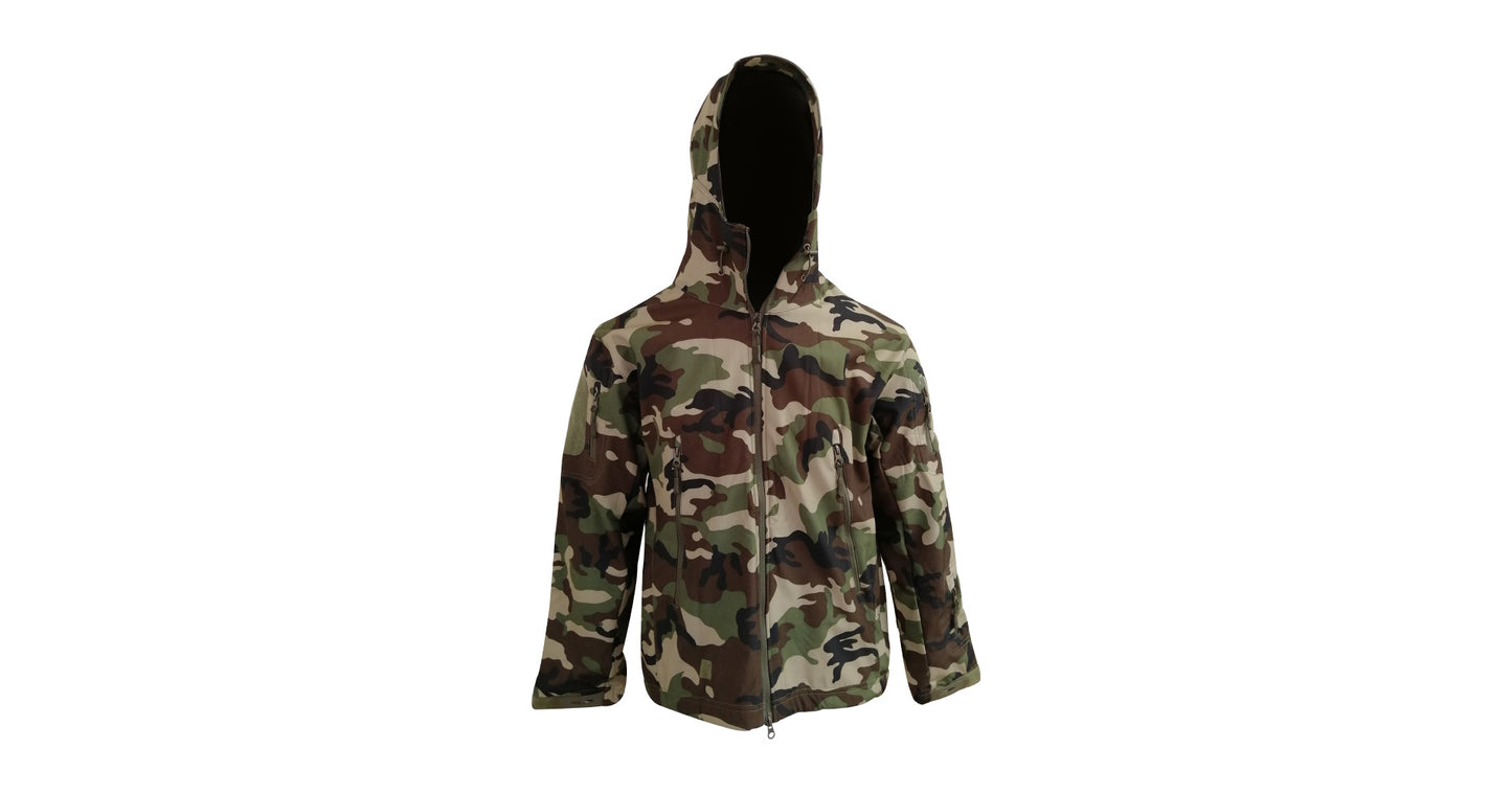 Woodland Soft-Shell Jacket with Hood