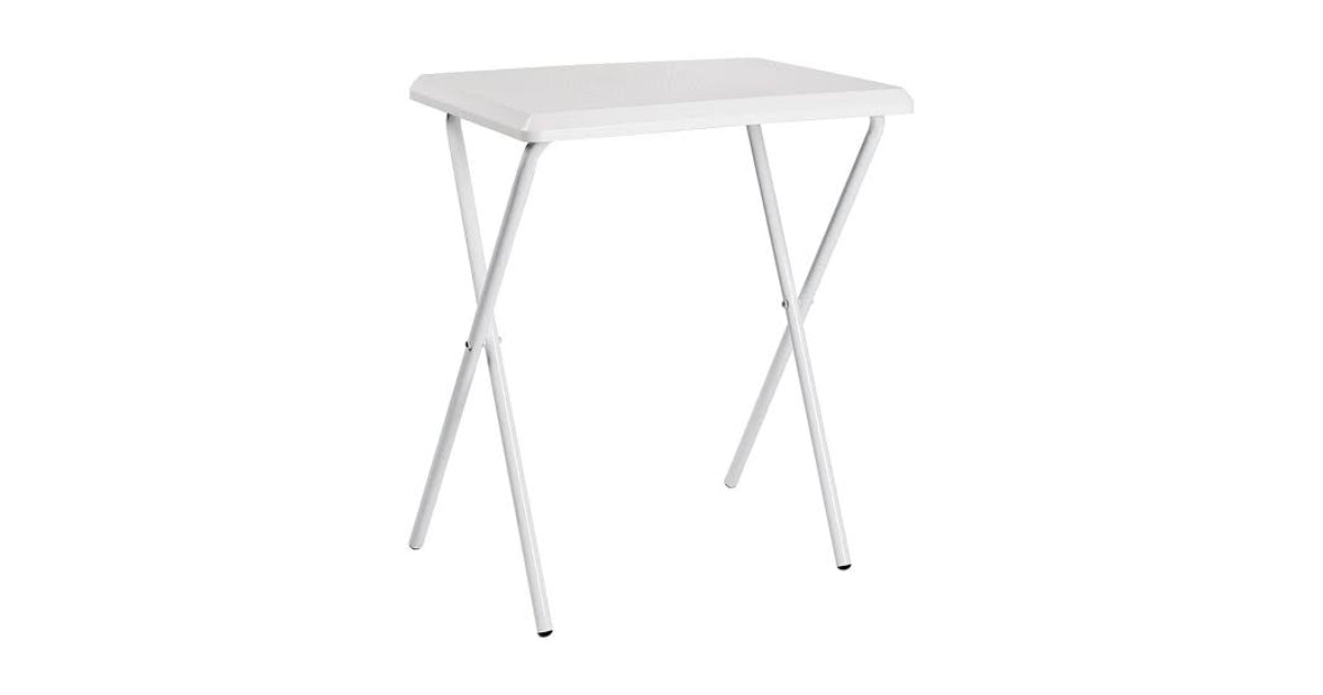Contour Folding Table - White