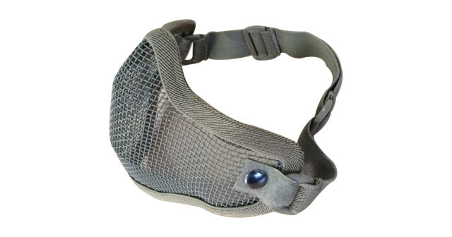 Metal Mesh Half Mask (Various Colours)