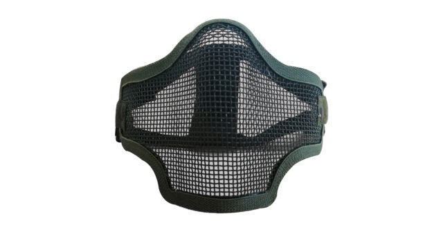 Metal Mesh Half Mask (Various Colours)