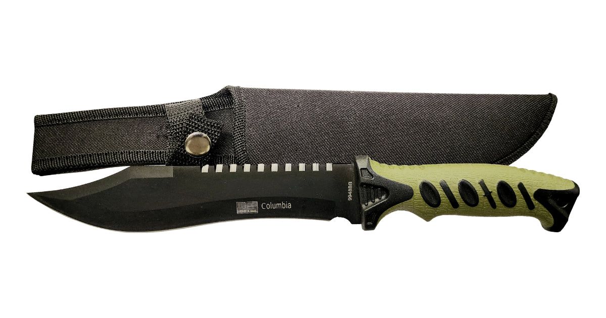 Olive Fixed Blade Knife image 0