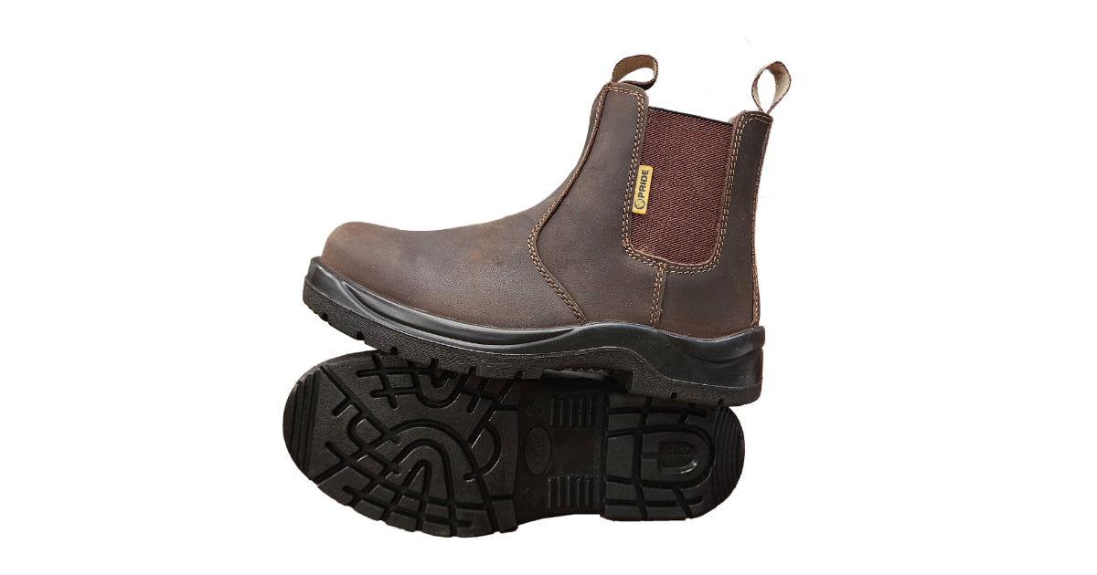 brown-pride-chelsea-safety-boot image 0