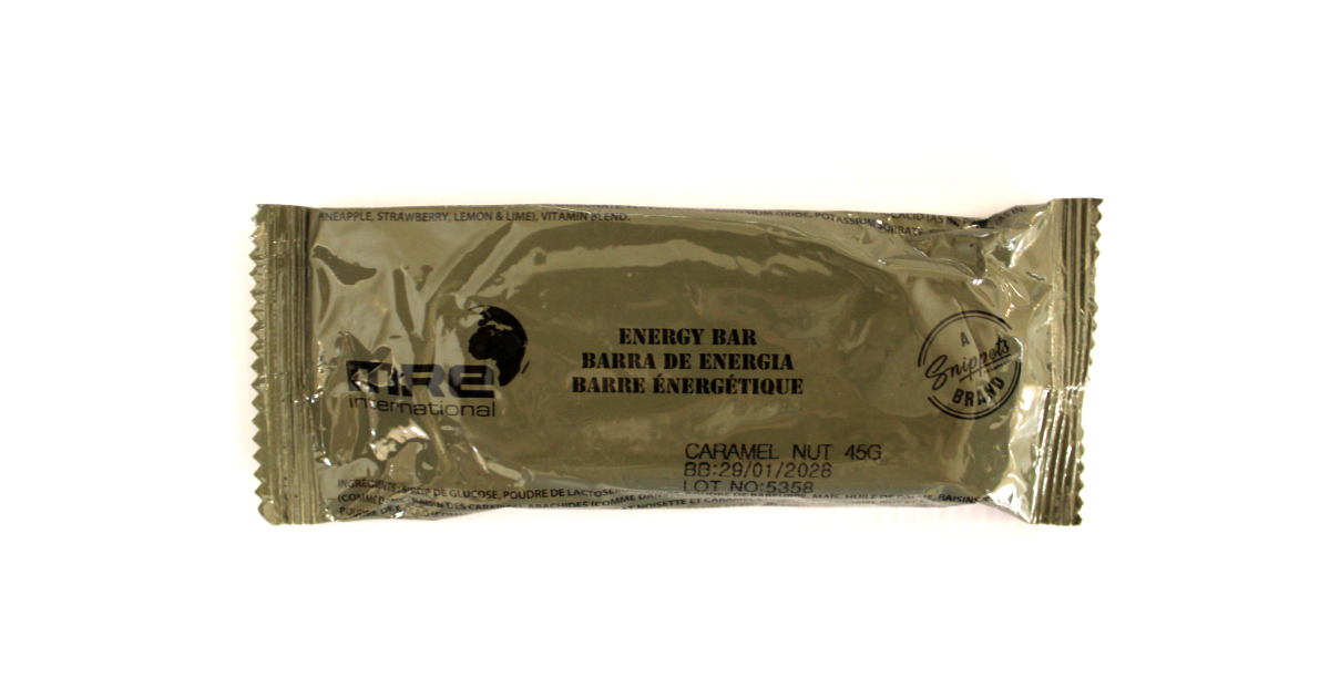 MRE Energy Bar Caramel Nut 50g