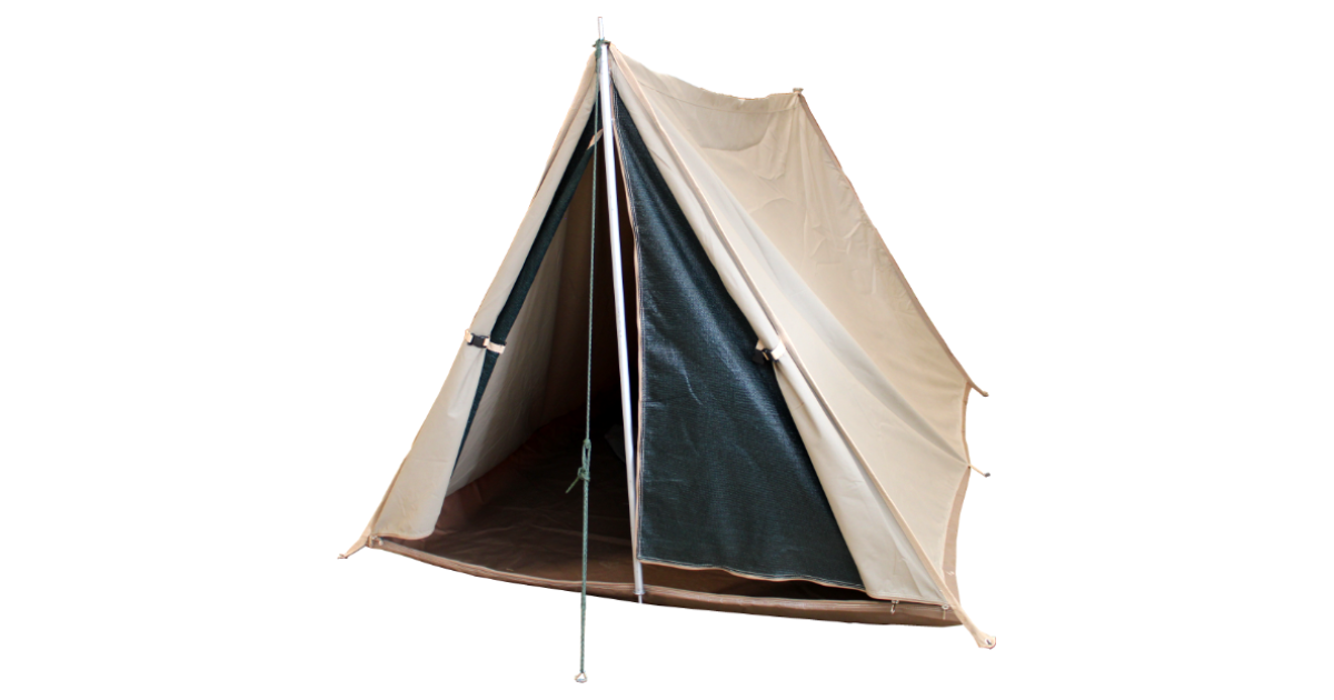 Khaki Cottage Tent 2x3m