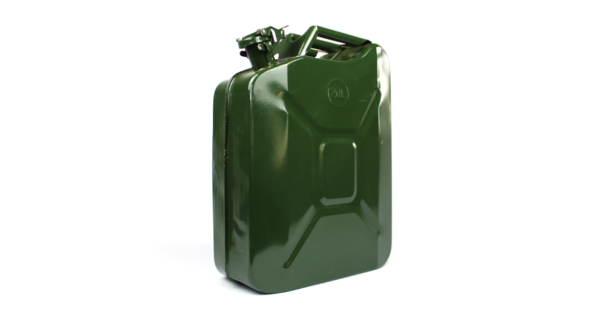 Jerry Can – Metal (20L, Green)