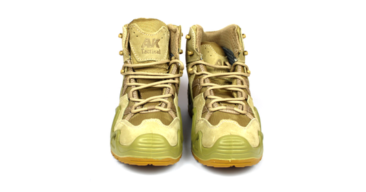 Beige AK Ankle Boots