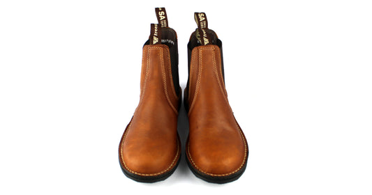 Freestyle Karoo Ladies Elastic Gusset Leather Veldskoen Boot