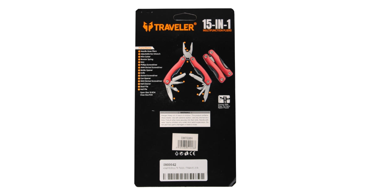 Traveler Multi-Tool in Pouch