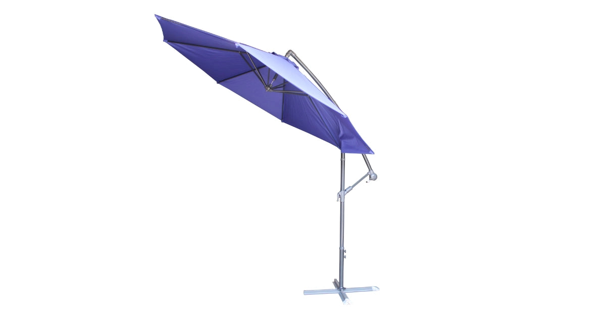Blue Patio Umbrella – Large