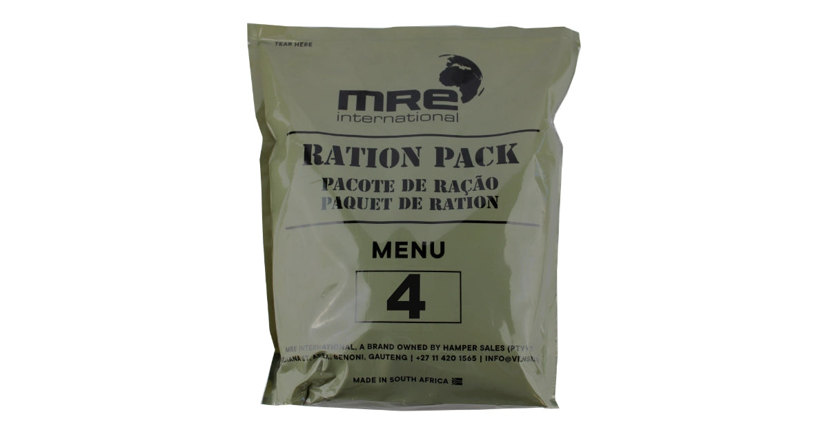 SANDF MRE Meal Day 4