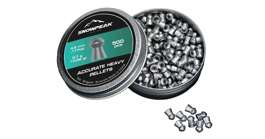 Snowpeak Accurate Heavy Pellet – 500pcs (4.5mm)