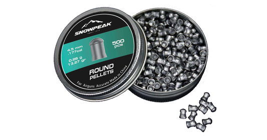Snowpeak Max Heavy (round) Pellet – 250pcs (4.5mm)