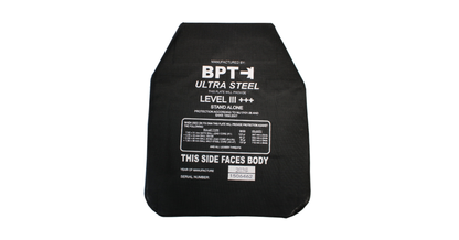 BPT Ultra Steel Level III Ballistic Plate