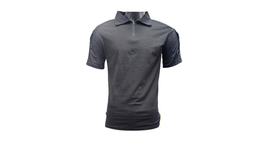 Black Golf Shirt (Slim Fit)