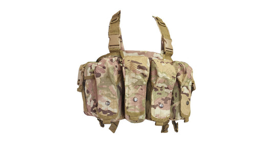 Chest Webbing (Woodland Camo)