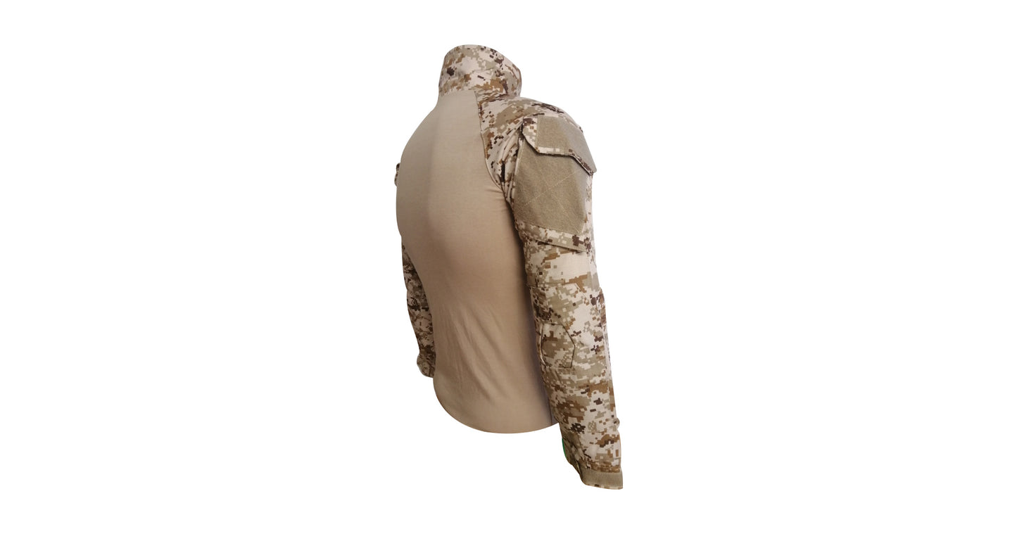 digital-desert-camo-frog-shirt image 1
