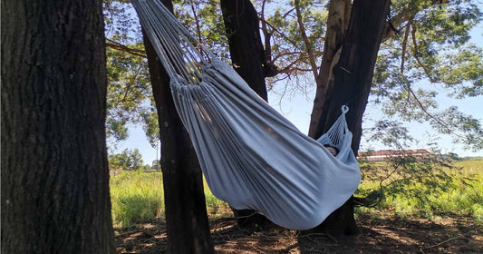 Grey Cotton Hammock - NEW