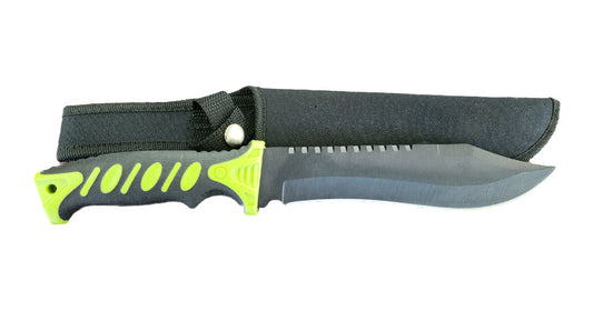 Lime Green Fixed Blade Knife