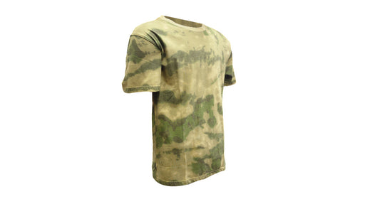 mottled-green-camo-t-shirt image 1