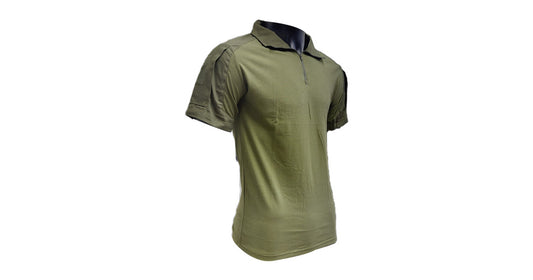 Olive Golf Shirt (Slim Fit)