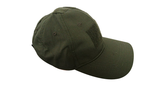 Olive Green Cap (With Velcro Patch)