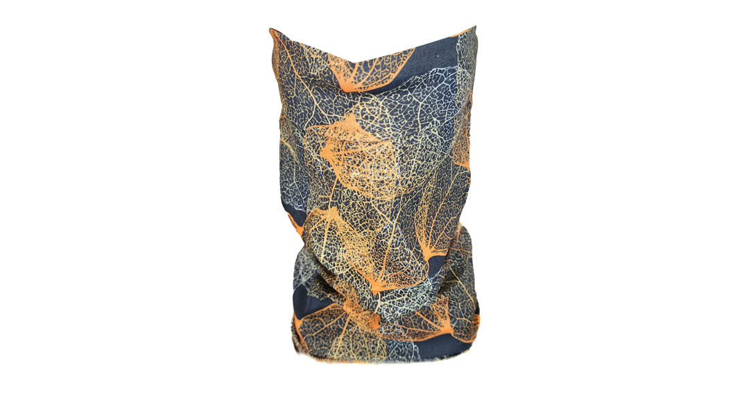 Orange Autumn Leaves Buff