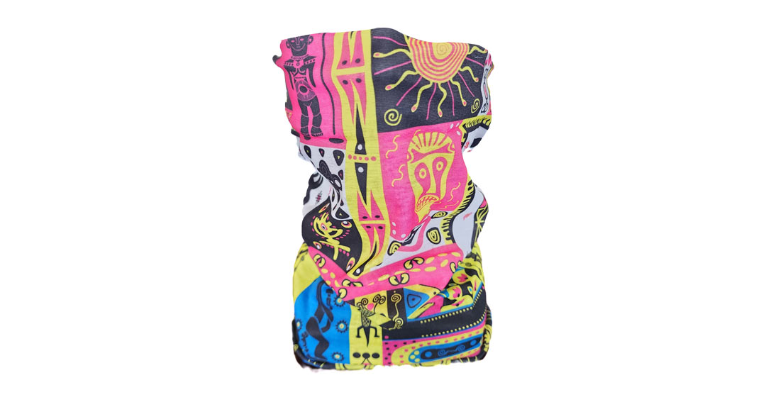 Pink, Yellow and Blue Culture Buff