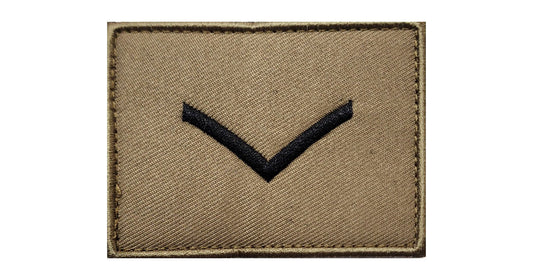 Private Rank Patch Khaki