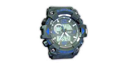 Tomi Sport Watch Green and White