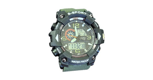 Tomi Sport Watch Black and White