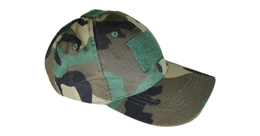 Woodland Cap (With Velcro Patch)