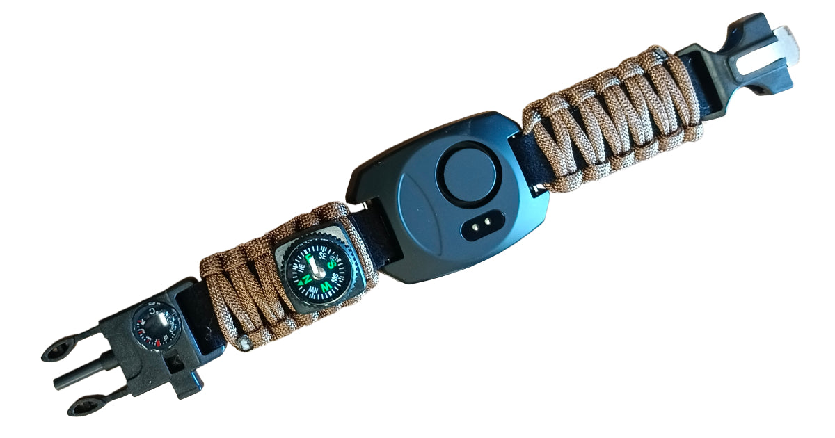 Paracord Bracelet With Alarm