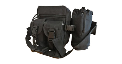 Belt with 4 Compartment Bag &amp; Stubbie Holder (Various Colours)