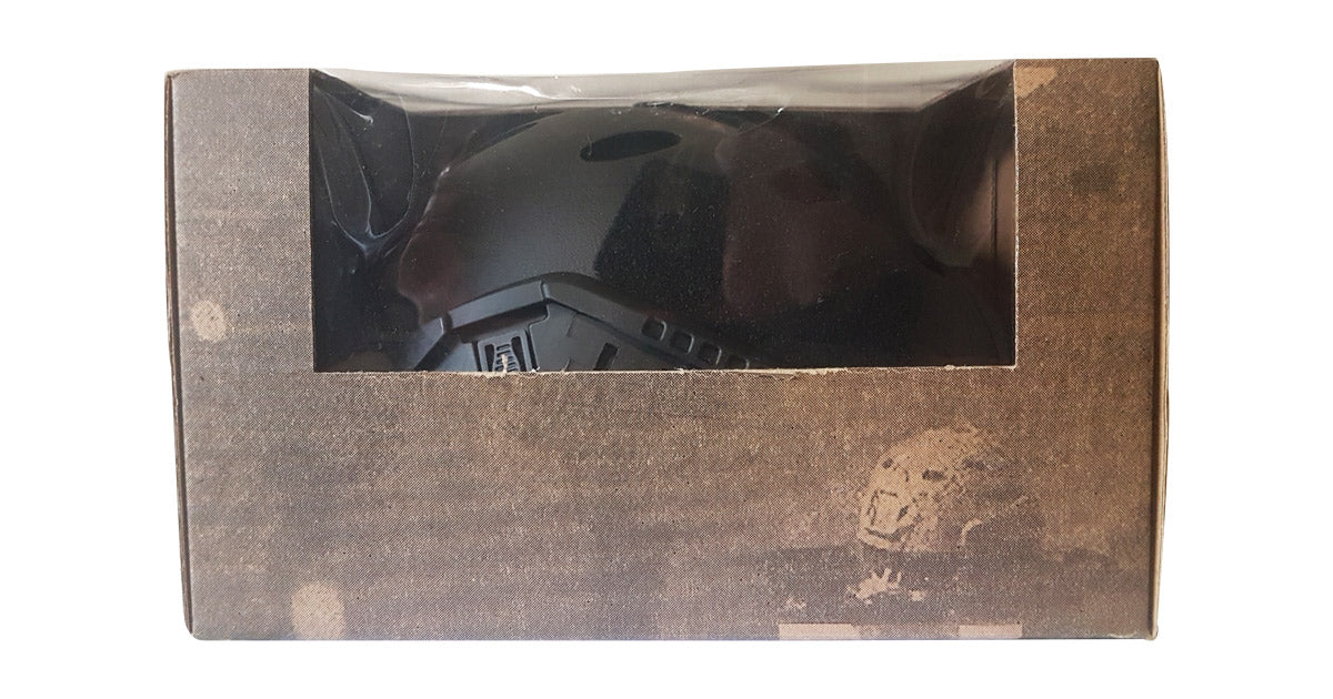 black-plastic-airsoft-helmet image 3