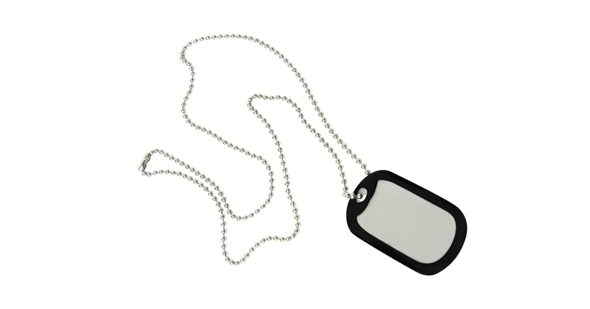 Dog Tag With Chain image 0
