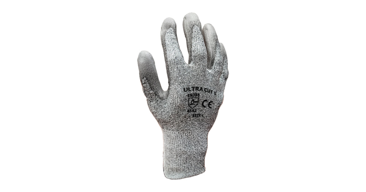 grey-dromex-ultra-cut-5-pu-gloves image 0