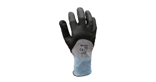 Maxim Grip Gloves PU Dotted Palms image 1